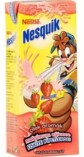 Nestle Nesquik Çilekli Süt 180 Ml ürün resmi