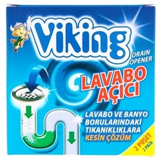 Viking Lavabo Açıcı 2 x 75 gr ürün resmi