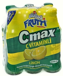 Uludağ C Max Limonlu 6'Lı 200 Ml   ürün resmi