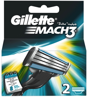 Gillette Mach3 Yedek Tıraş Bıçağı 2 Li ürün resmi