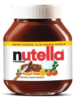 Nutella 825 gr ürün resmi