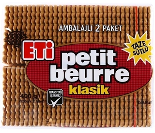 Eti Petit Beurre Sade 400 Gr ürün resmi