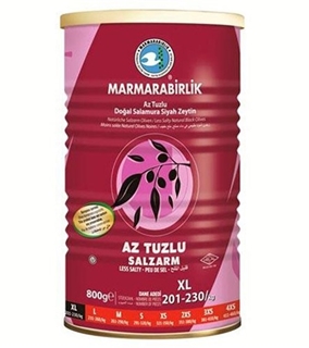 Marmarabirlik Az Tuzlu Salamura Zeytin 800 Gr ürün resmi