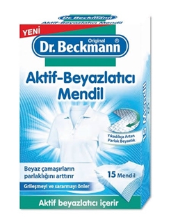 Dr. Beckmann Aktif Beyazlatıcı Mendil 15'Li ürün resmi