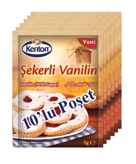 Kenton Şekerli Vanilin 10 X5 Gr ürün resmi