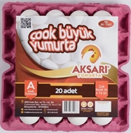 Picture of Aksarı XL Yumurta 20 Li