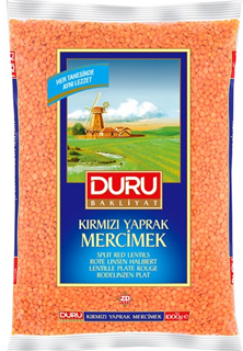 Picture of Duru Kırmızı Mercimek Yaprak 5 Kg