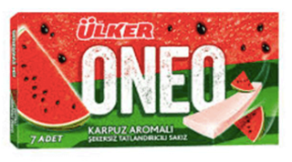 Ülker Oneo 60 Dakika Naneli Slim Sakız 14 Gr ürün resmi
