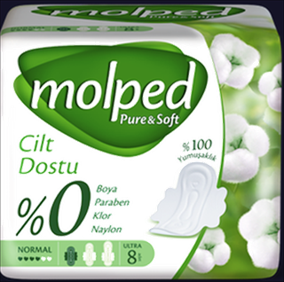Molped Pure&Soft Normal 8 Adet ürün resmi
