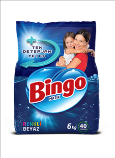 Bingo Matik Renkli&Beyaz 6 Kg ürün resmi