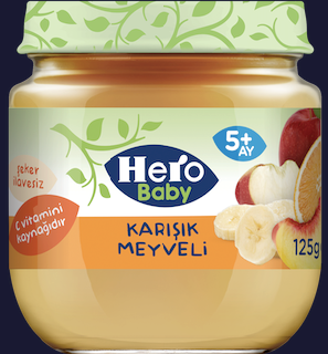 Picture of Hero Baby Karışık Meyveli 125 Gr