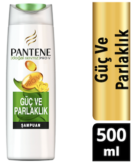 Picture of Pantene Şampuan Doğal Sentez Güç ve Parlaklık 500 Ml