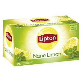 Lipton Nane Limon Bardak Poşet Bitki Çayı 20 Adet ürün resmi