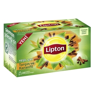 Lipton Tarçın Karanfil Yeşilçay 30 Gr ürün resmi