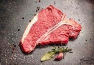 Picture of Wet Aged Dinlendirilmiş Dana T-Bone Steak 400 Gr