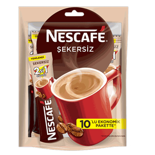 Nescafe Şekersiz 2si 1 Arada Kahve Karışımı 10x11 Gr ürün resmi