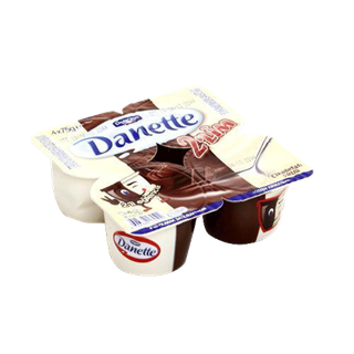 Danone Danette 2'Lim Çikolatalı Sütlü Puding 4x70 Gr ürün resmi