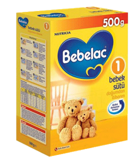 Bebelac 1 Bebek Sütü Doğumdan İtibaren 500 Gr ürün resmi