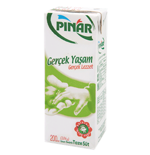 Pınar Süt Sade Uht 200 Ml ürün resmi