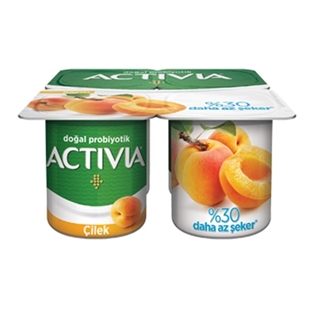 Danone Activa Yoğurt Kayısı 4 X 100 Gr ürün resmi