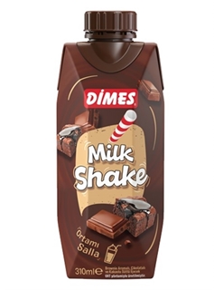 Dimes Milk Shake Brownie Aromalı Çikolatalı 310 Ml ürün resmi