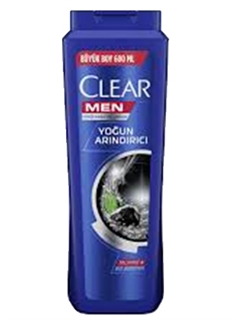 Clear Men Şampuan 600 Ml Yoğun Arındrc Kömür Özlü ürün resmi
