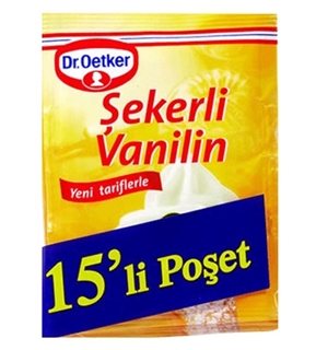 Dr. Oetker Şekerli Vanilin 15 Li 75 Gr ürün resmi