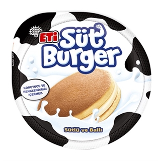 Eti Süt Burger Sütlü Krema Dolgulu Ballı Kek 35 Gr ürün resmi