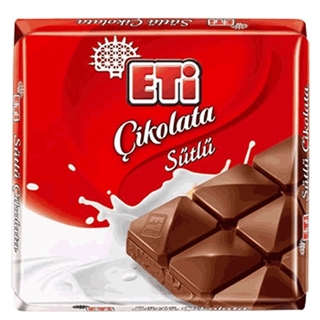 Eti Çikolata Sütlü Kare 65 Gr ürün resmi