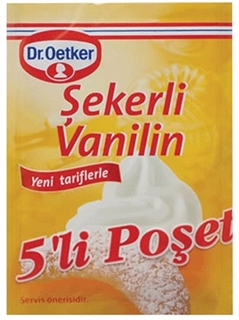 Dr.Oetker Şekerli Vanilin Tozu 5'Li 25 Gr ürün resmi