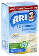 Resim Arı 12 Vitaminli 6 Minarelli Sütlü Pirinç Unu 500 Gr
