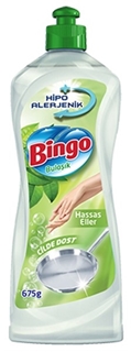 Bingo Bulaşık Deterjanı Hassas Eller 675 Gr ürün resmi