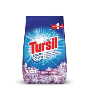 Picture of Tursil Toz Deterjan 5kg (33 Yık) Leylak Bahçesi